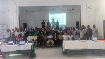 Students' workshop group photo